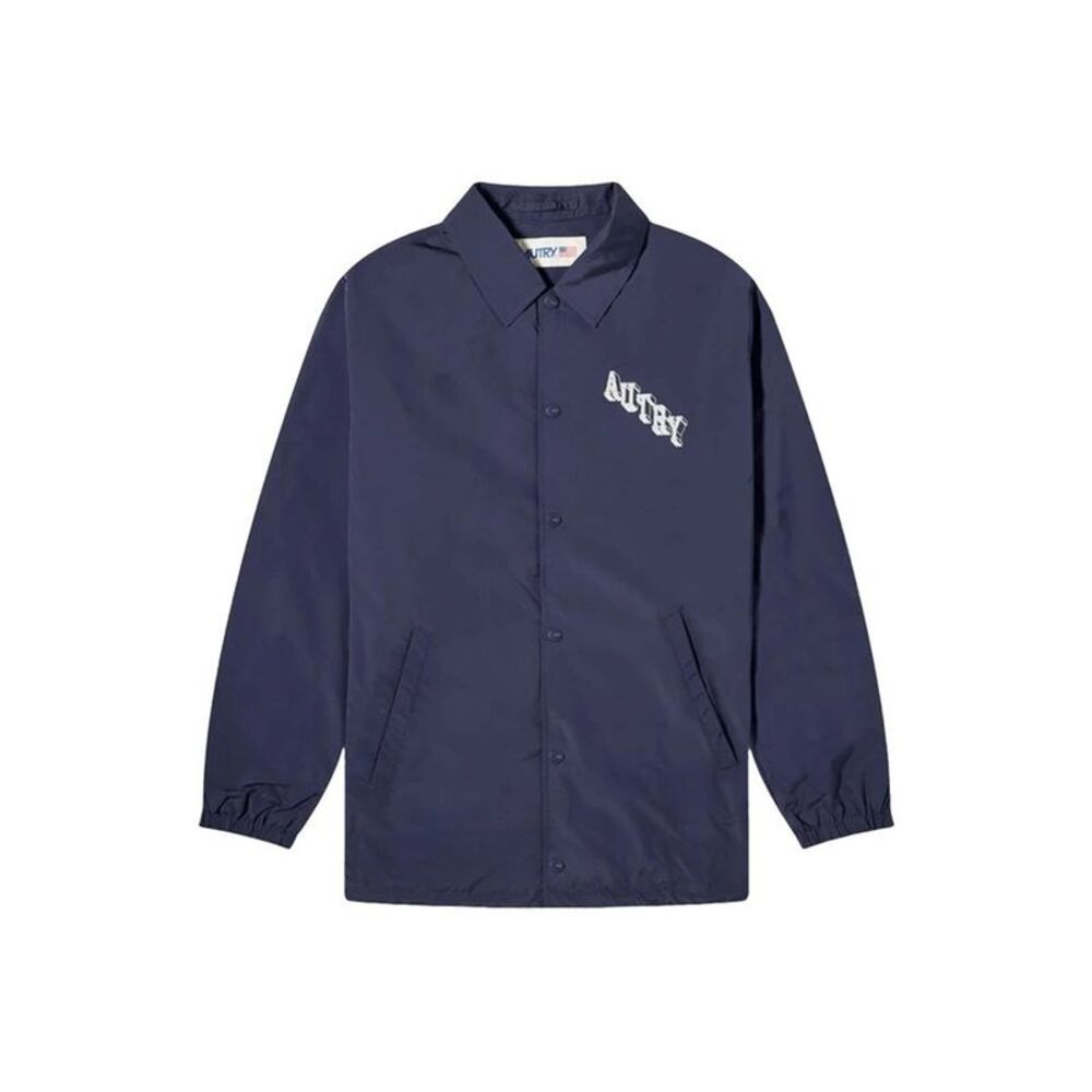Autry Blue Polyester Shell Men's Jacket